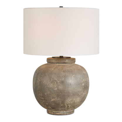 Rock Of Ages - Table Lamp - Rust Brown