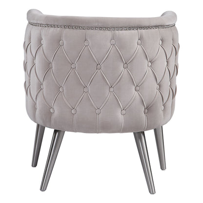 Haider - Tufted Accent Chair - Beige