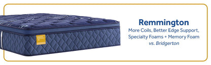 Golden Elegance - Remmington Soft Euro Pillow Top Mattress