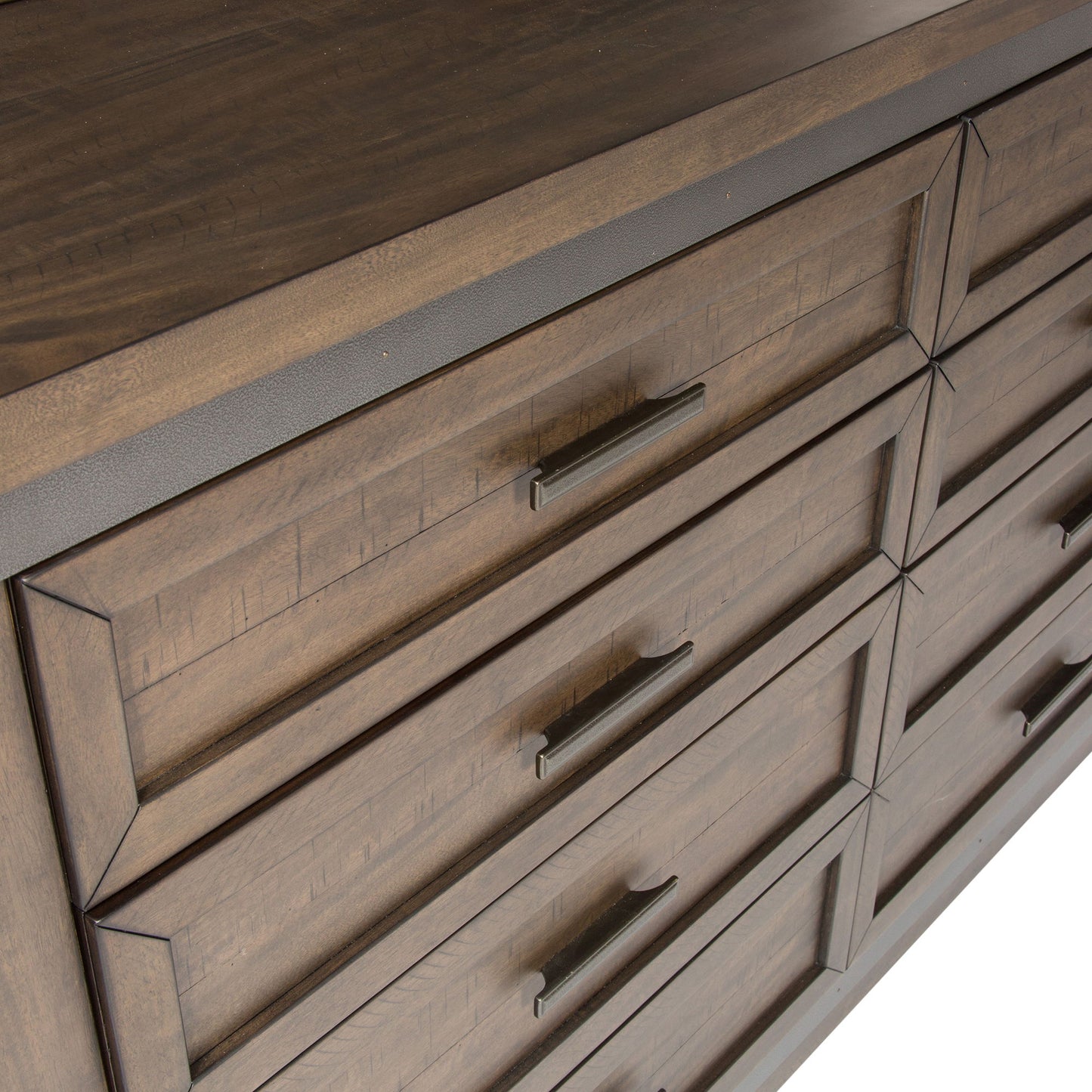 Thornwood Hills - Dresser & Mirror - Dark Brown