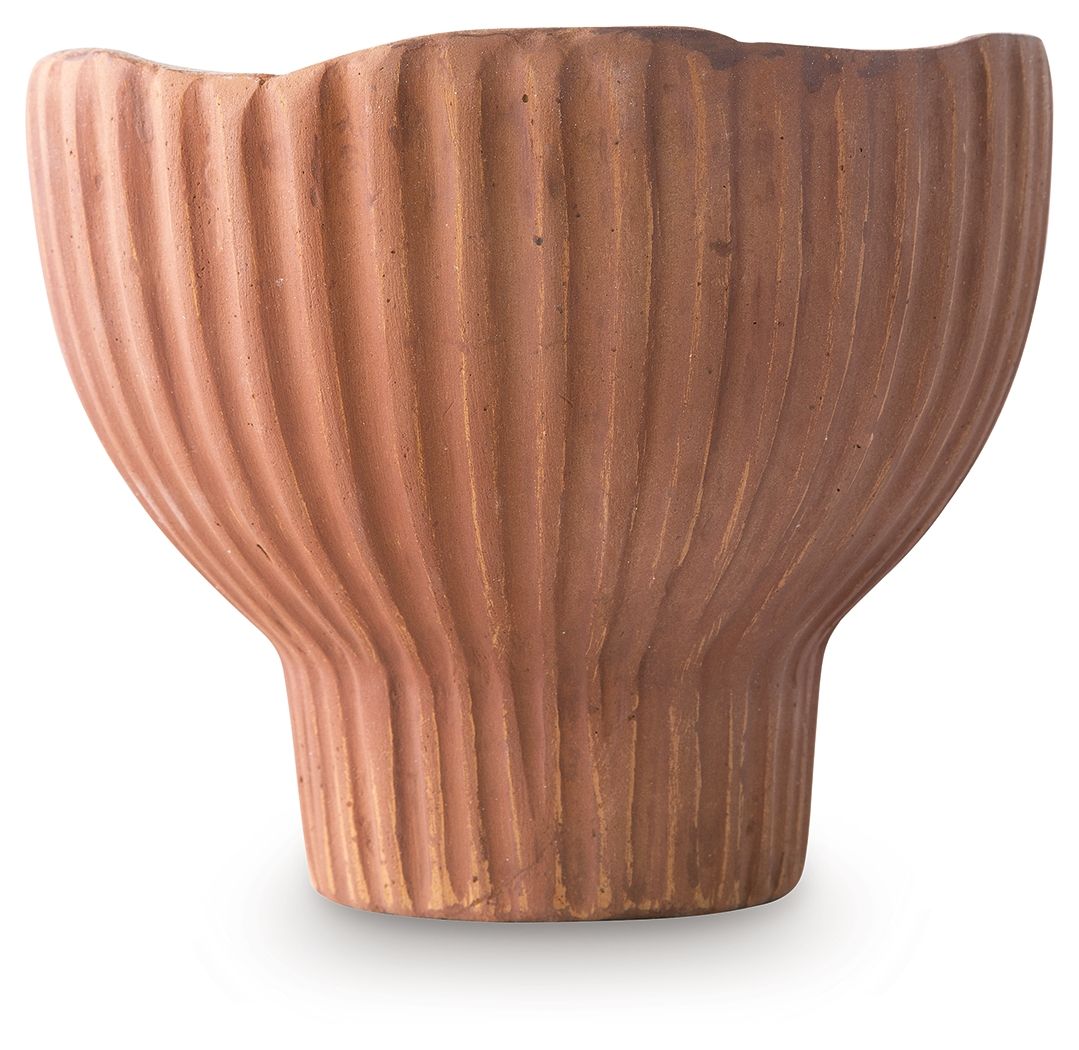 Orban - Vase - Sienna / White