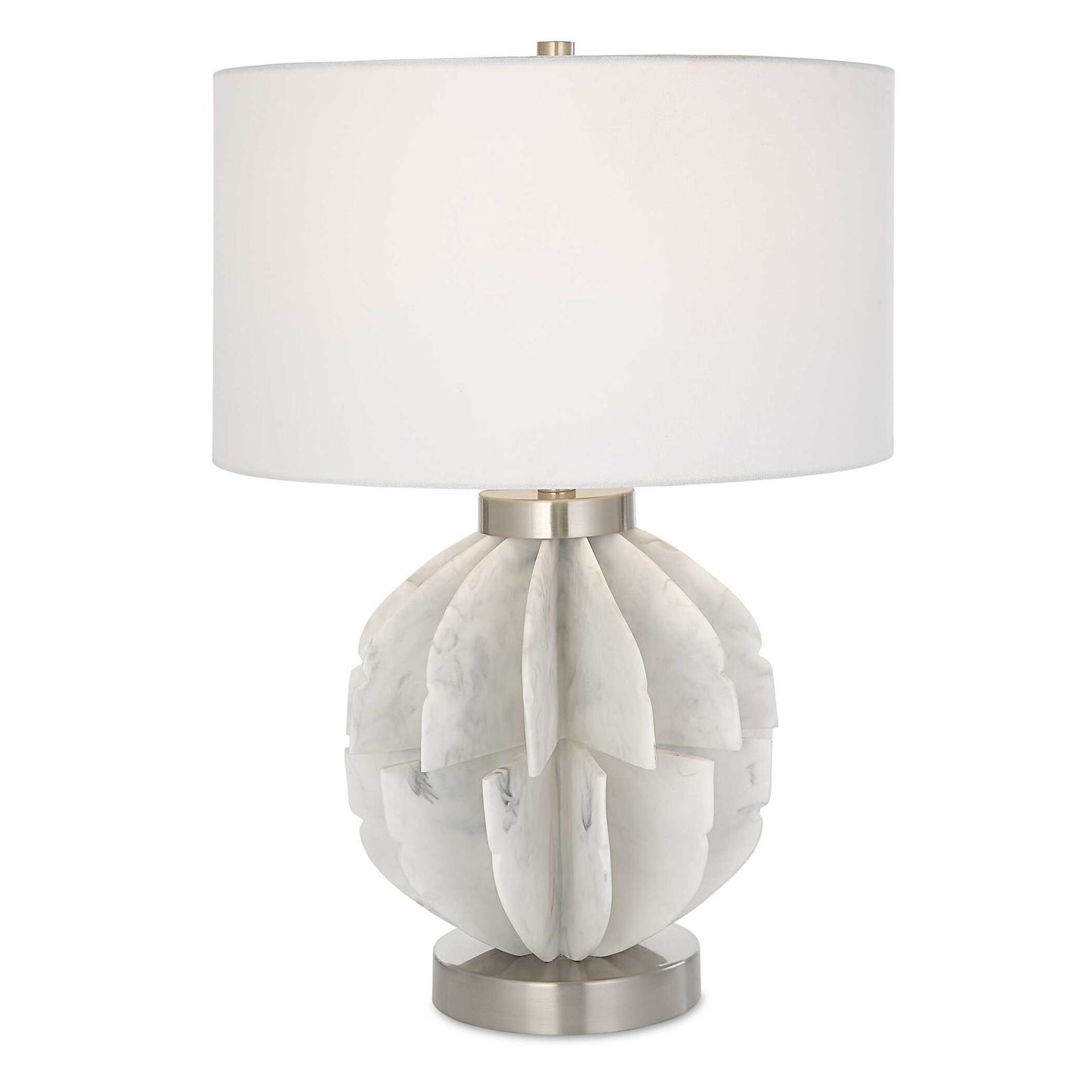 Repetition - Marble Table Lamp - White