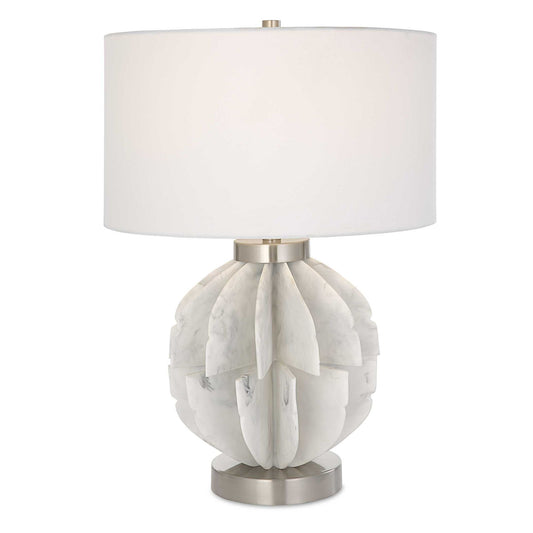 Repetition - Marble Table Lamp - White