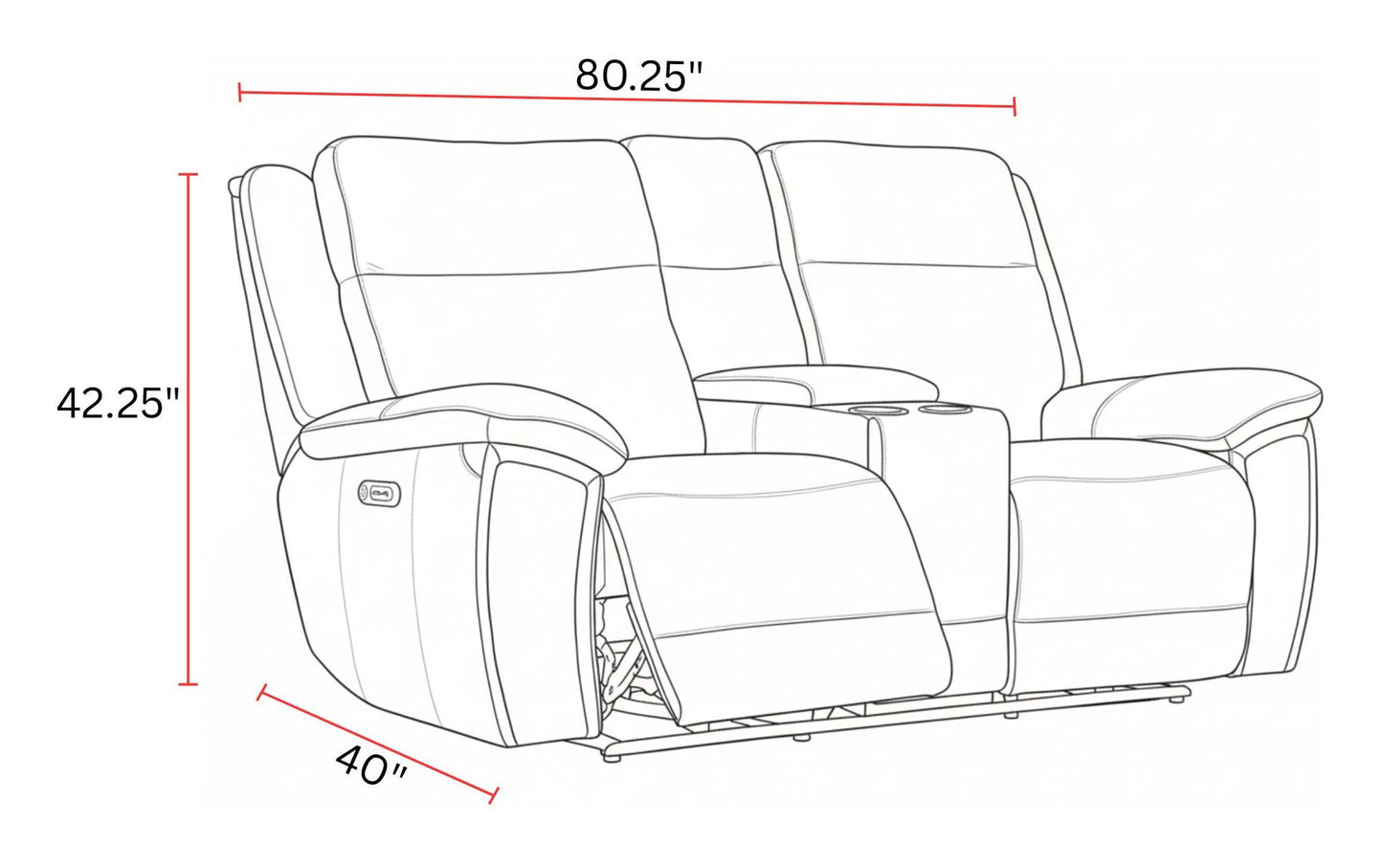 Jameson - Power Reclining Zero Gravity Sofa Set