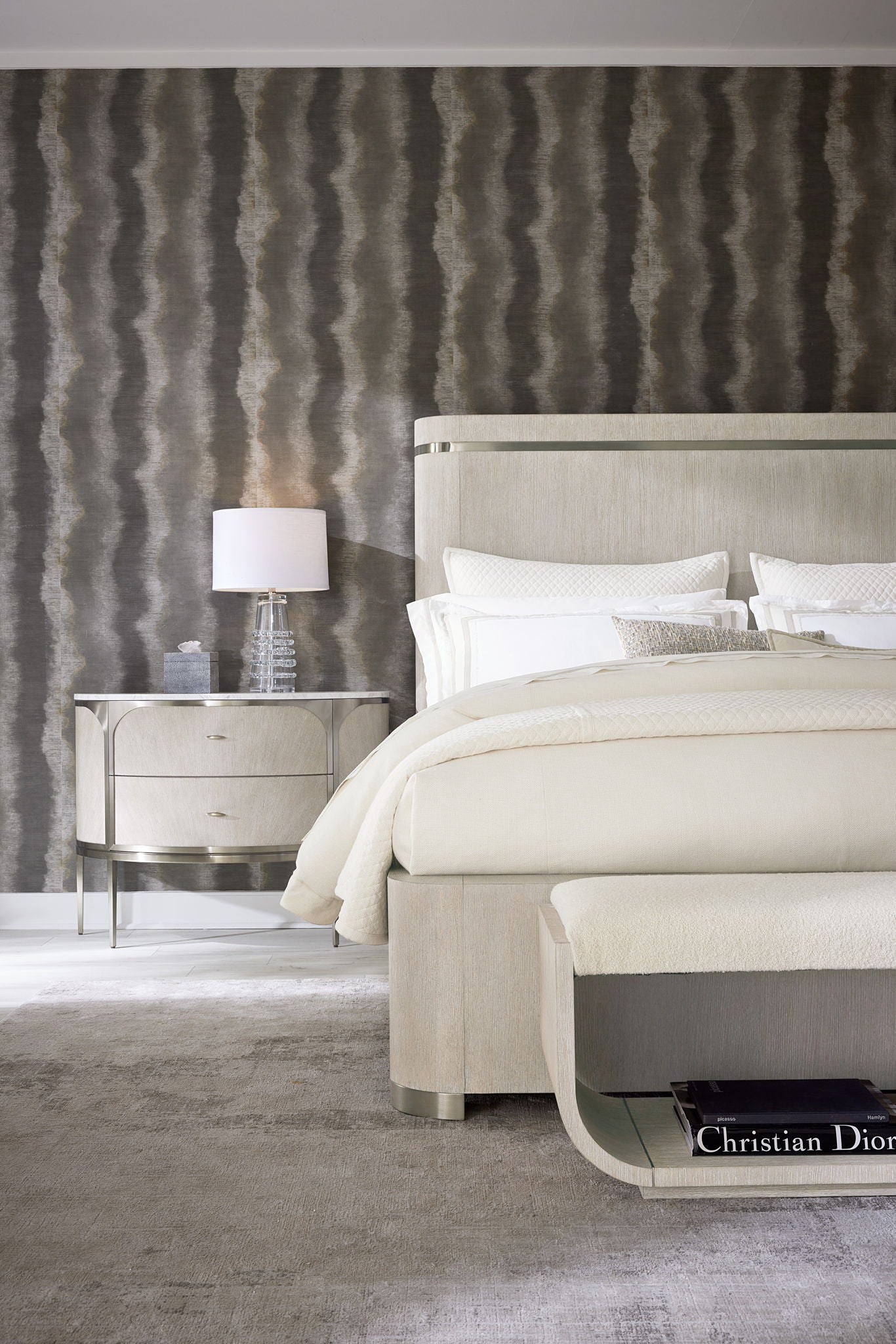Modern Mood - Two Drawer Nightstand