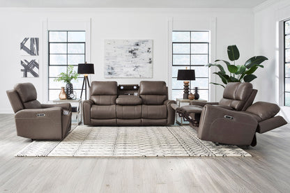 Hancock - Zero Gravity Power Reclining Sofa With Drop Down Table P3