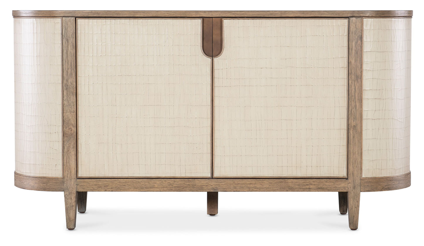 Melange - Arbor Credenza - Beige / Light Brown