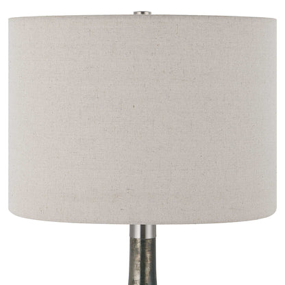 Contour - Metallic Glass Table Lamp - Dark Gray