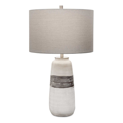 Comanche - Crackle Table Lamp - White