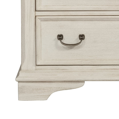 Bayside - 5 Drawer Chest - White