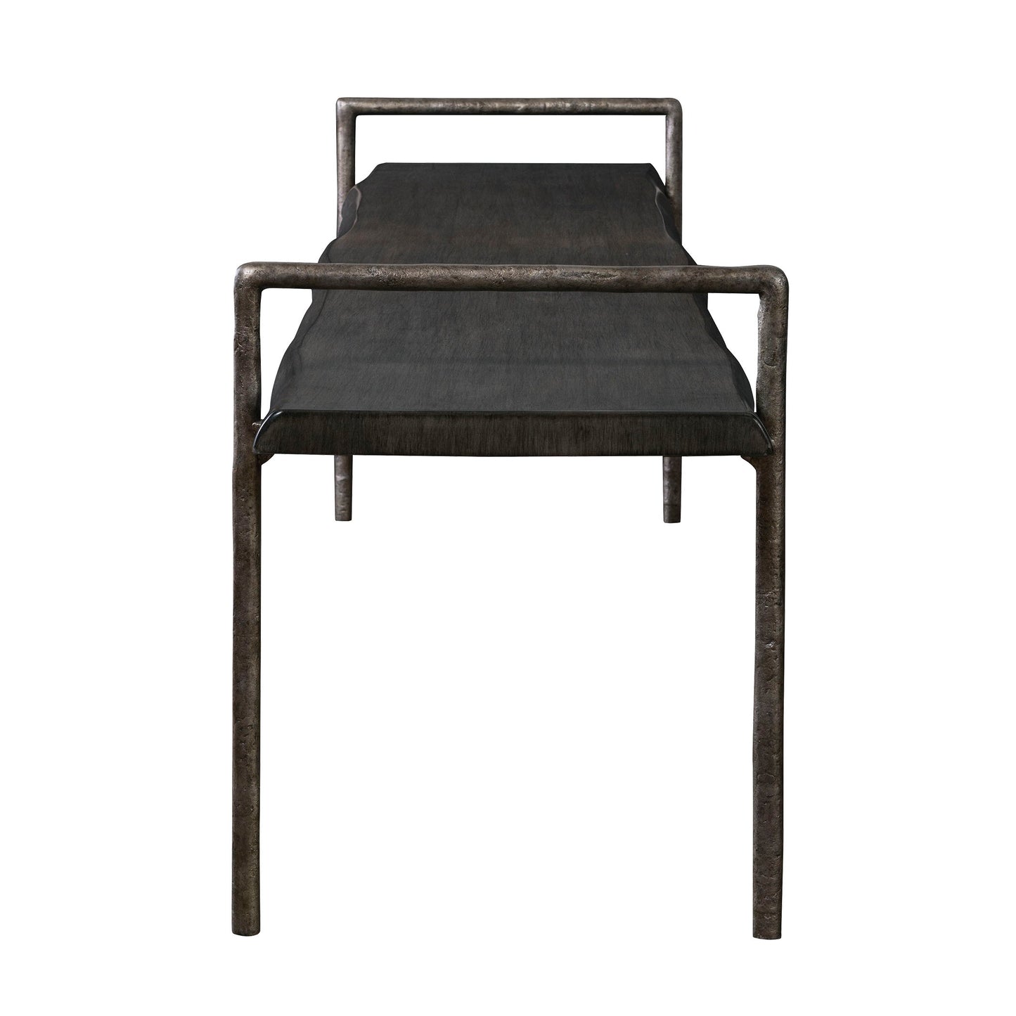 Chandos - Wooden Bench - Dark Gray