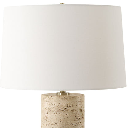 Aubrey - Travertine Table Lamp