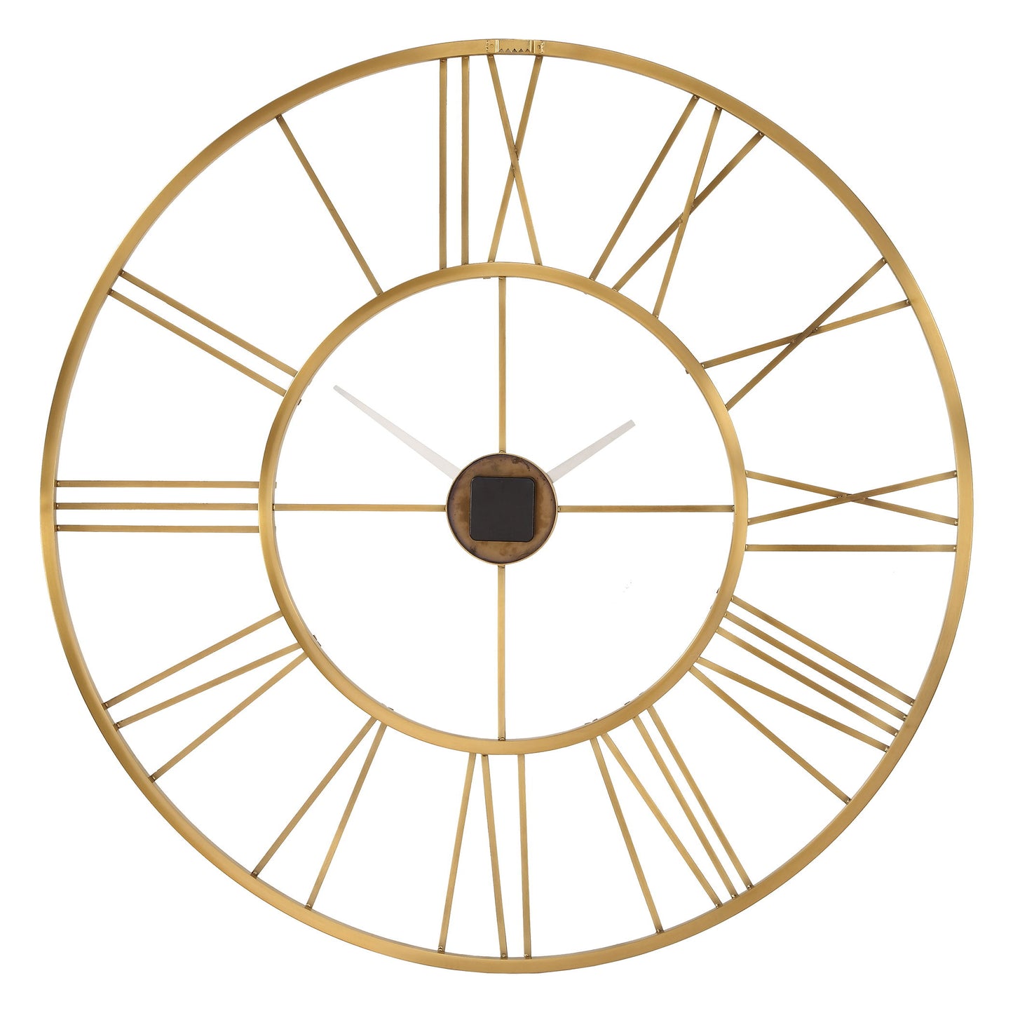 Keyann - Brass Wall Clock