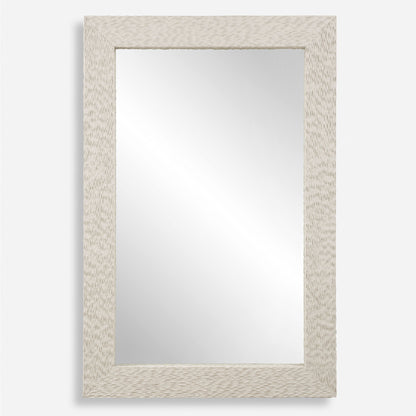 Everett - Ivory Stone Mirror