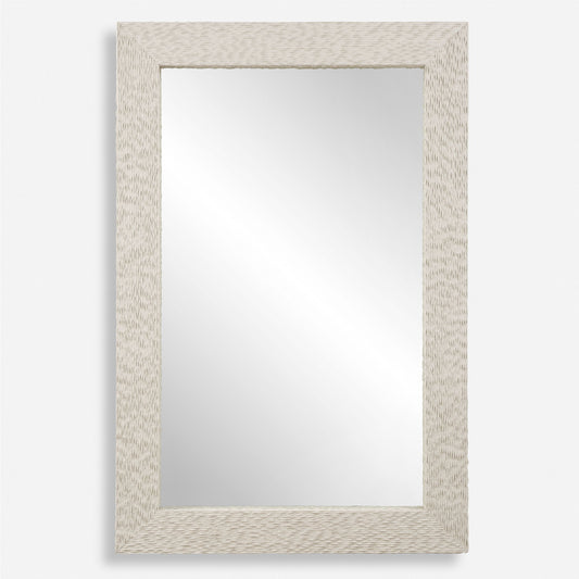 Everett - Ivory Stone Mirror