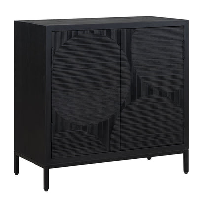 Beswick - 2 Door Cabinet - Black