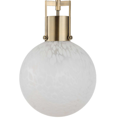 Huch - 1 Light Glass Pendant - White