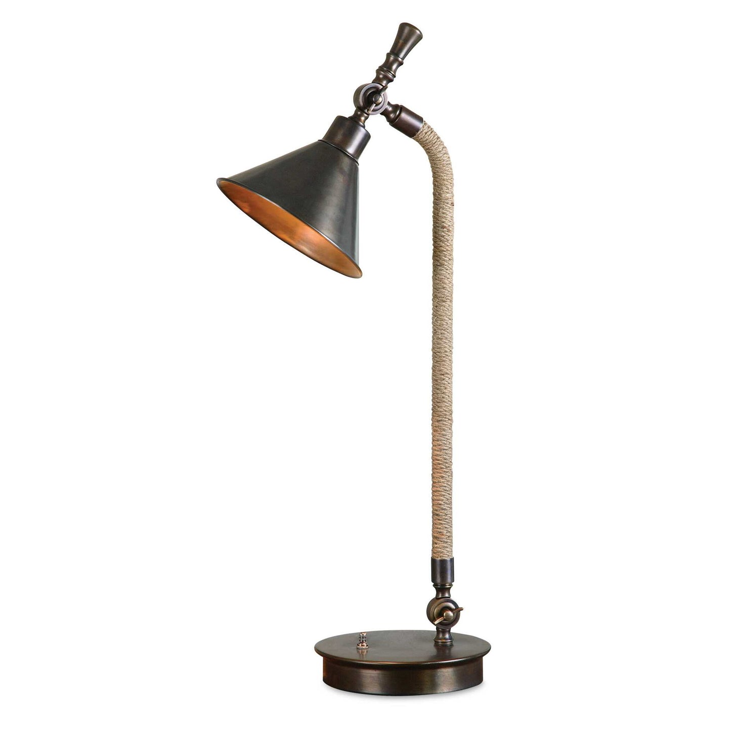 Duvall Task - Lamp - Dark Brown