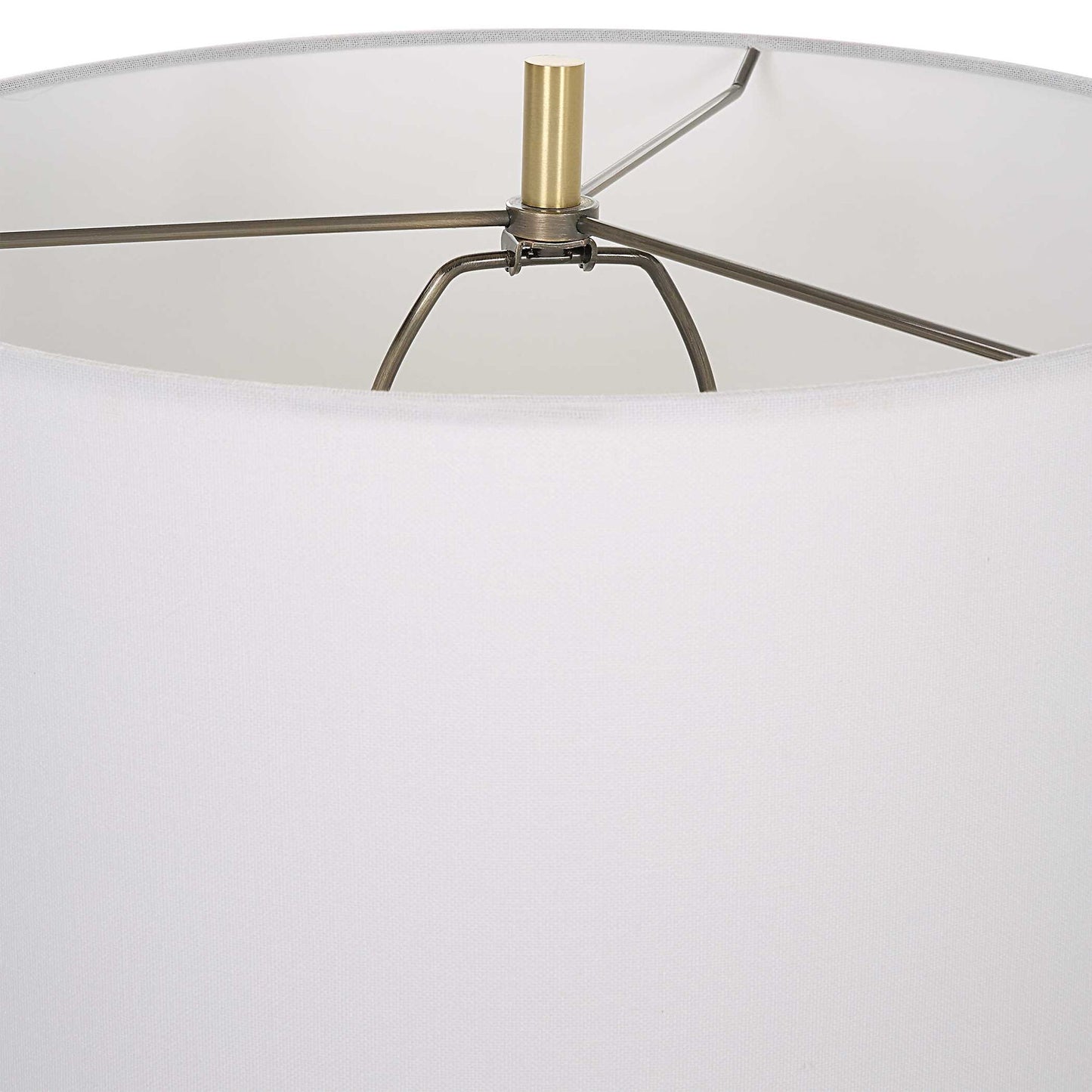 Ruse - Whitewashed Table Lamp