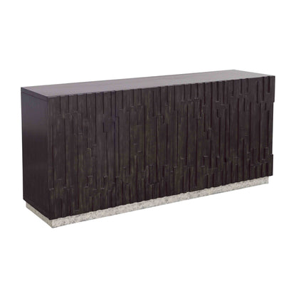 Andorra - Four Door Credenza - Black