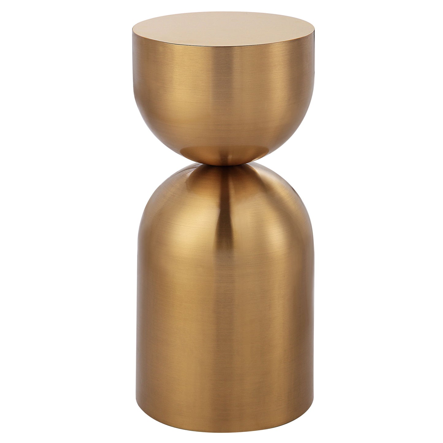 Golden Vessel - Modern Accent Table