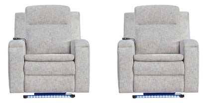 Armstrong - Power Recliner With Heat, Massage And Auto-Glide