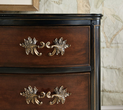 Charleston - Three-Drawer Accent Chest - Dark Brown
