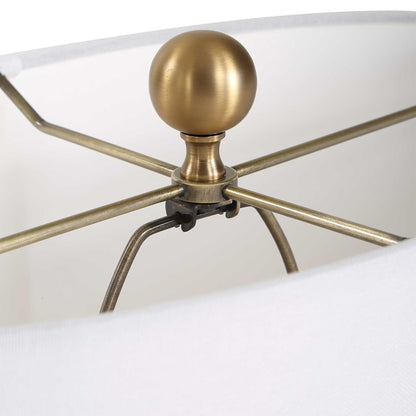 Ruffle Up - Table Lamp - Blue Green