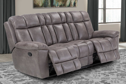 Goliath - Manual Sofa - Arizona Grey