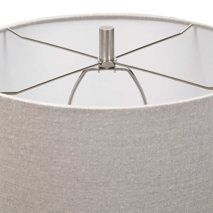 Comanche - Crackle Table Lamp - White