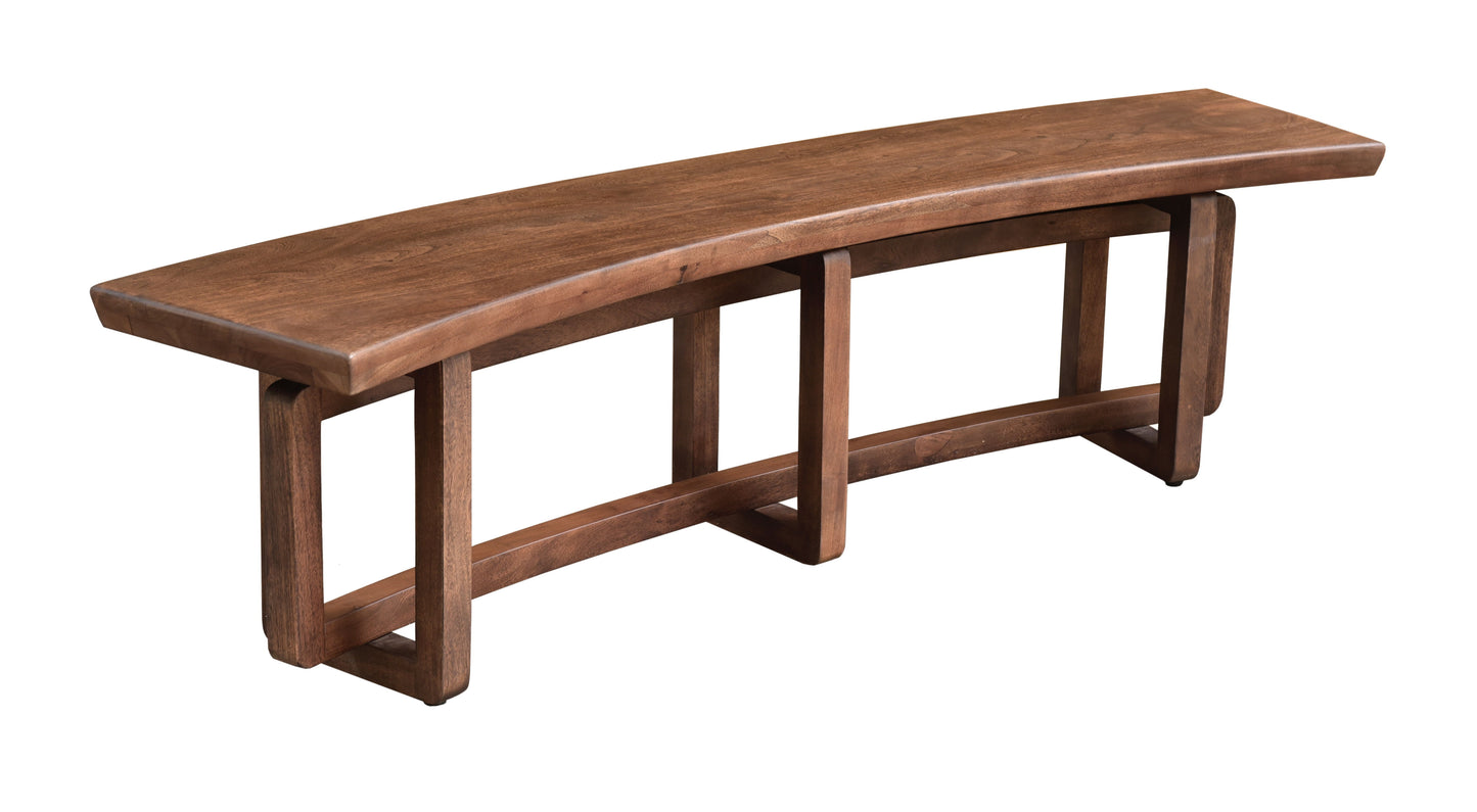 Arcadia - Dining Bench (2 Cartons) - Vinegar Brown