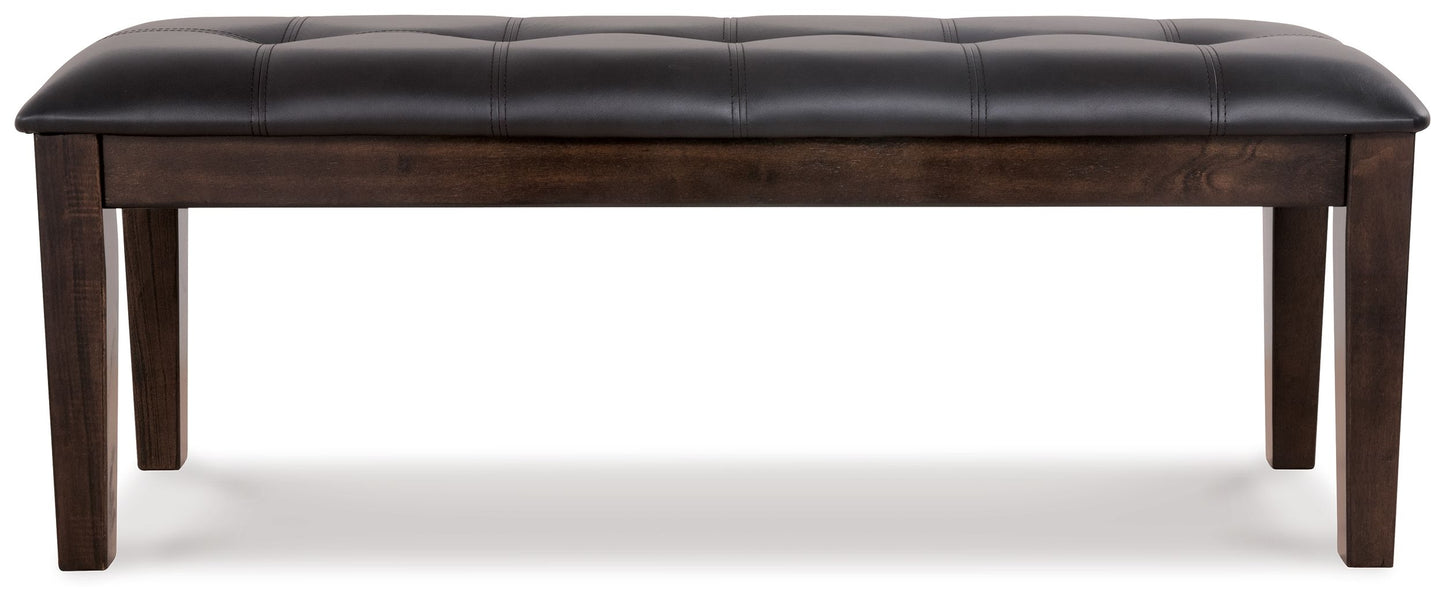 Haddigan - Dark Brown - Large Uph Dining Room Bench