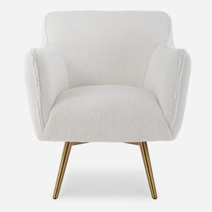 Oasis - White Swivel Chair
