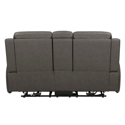 Belmont - Power Zero Gravity Tilt Console Loveseat P3