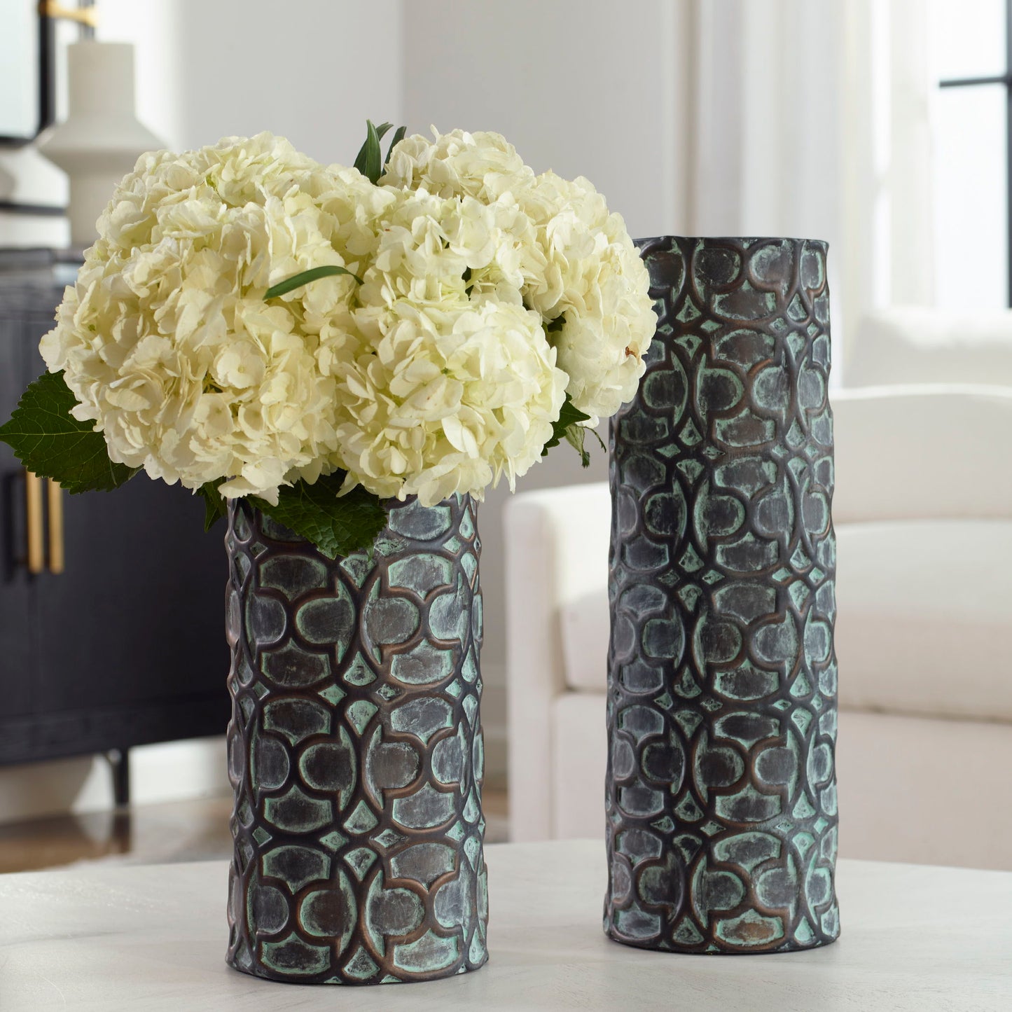 Baltra - Vases (Set of 2) - Bronze Patina