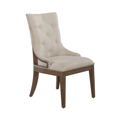 Americana Farmhouse - Upholstered Shelter Side Chair