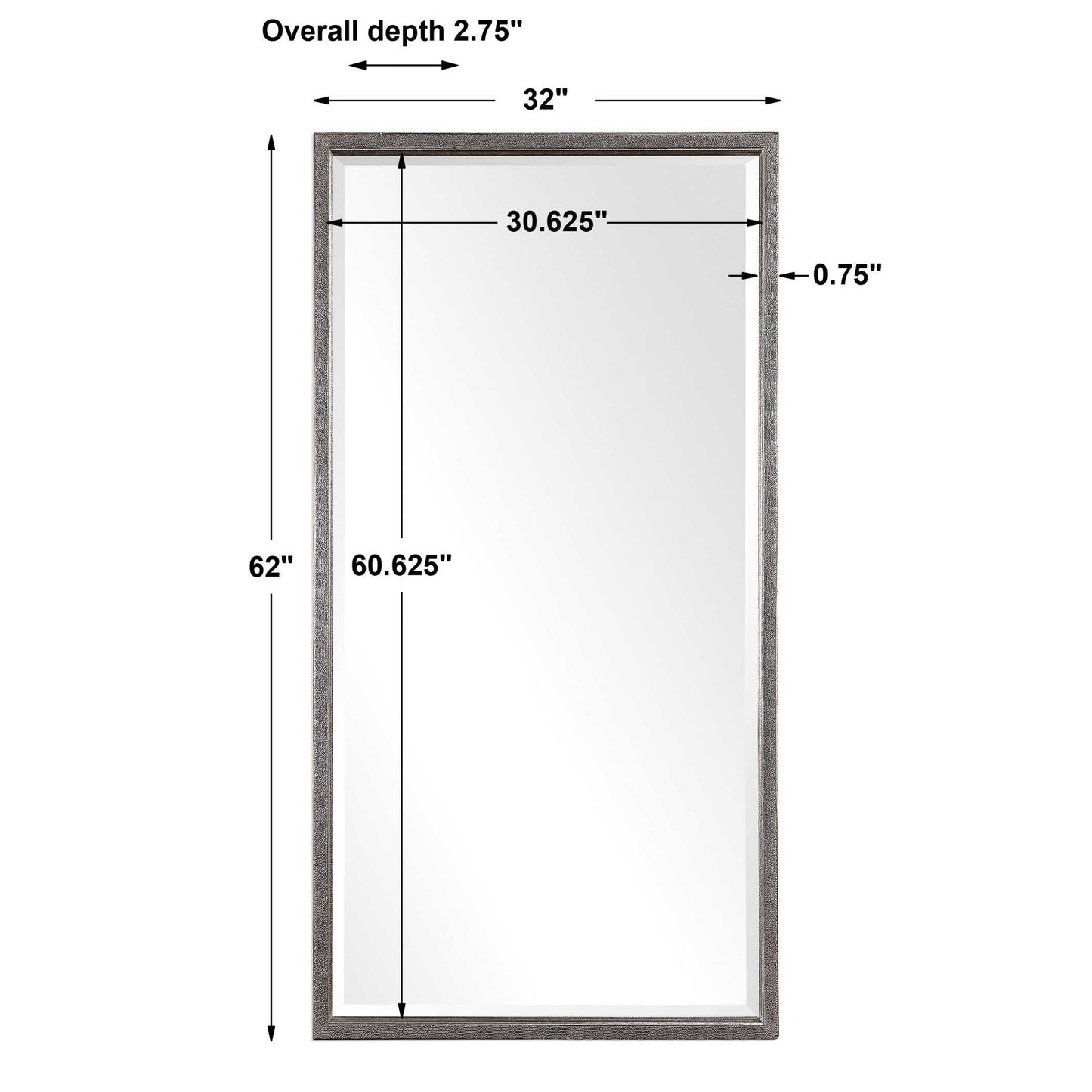 Gabelle - Metallic Mirror - Silver