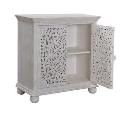 Bree - Two Door Cabinet - Sandblast Whitewash