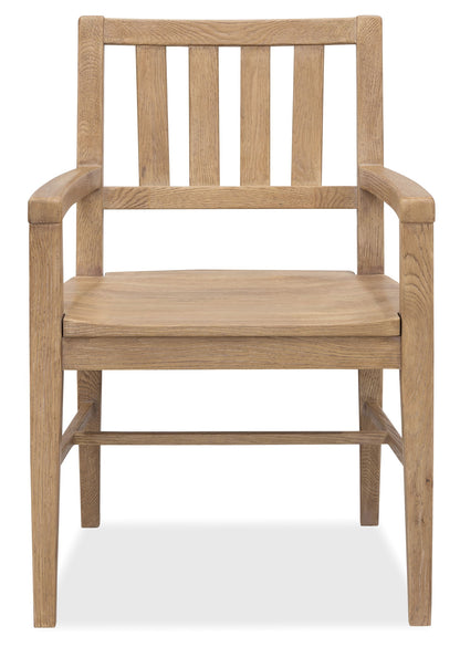 Driftwood - Splatback Arm Chair (Set of 2)