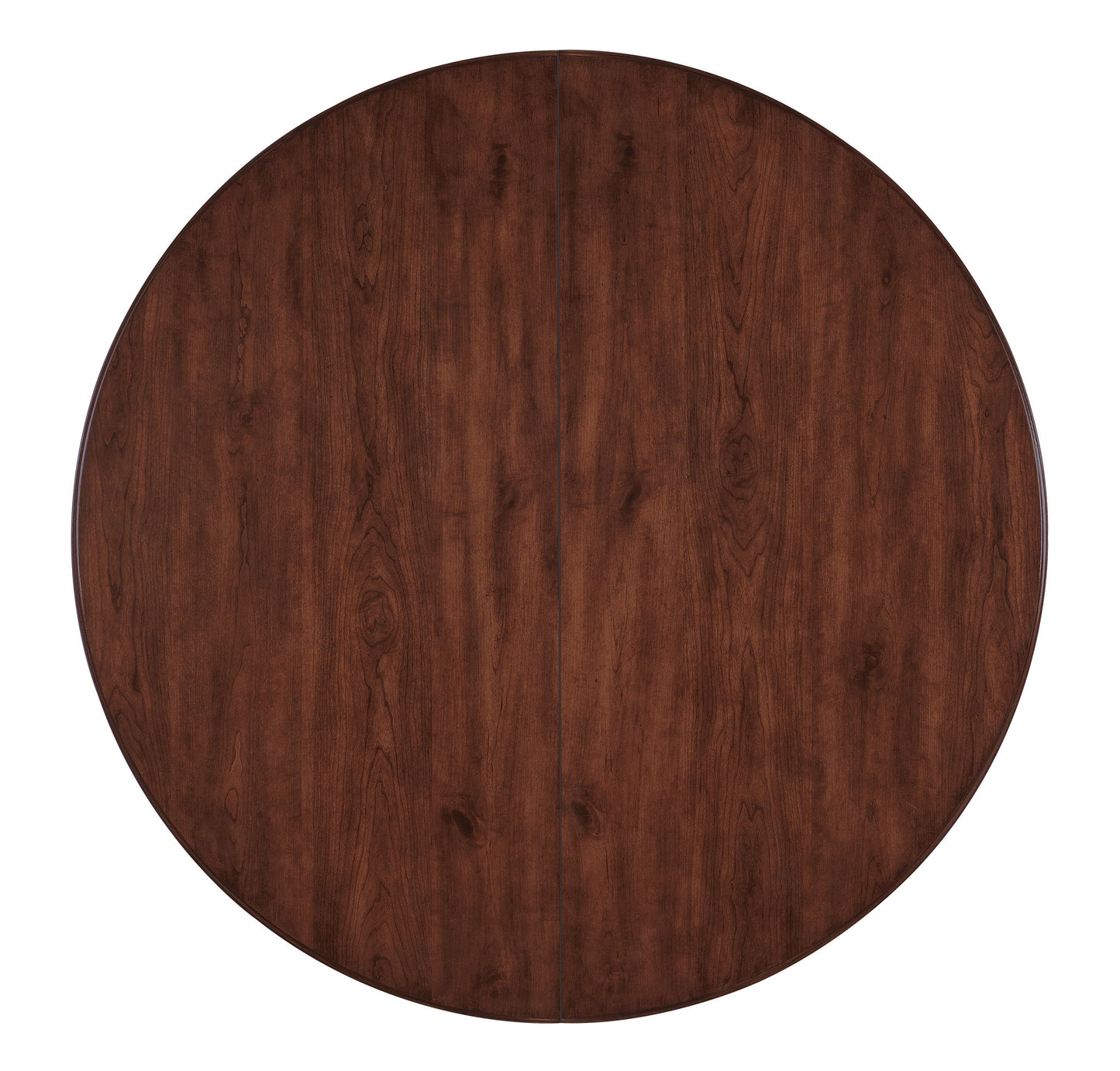 Charleston - Round Pedestal Dining Table With 1-20" leaf - Dark Brown