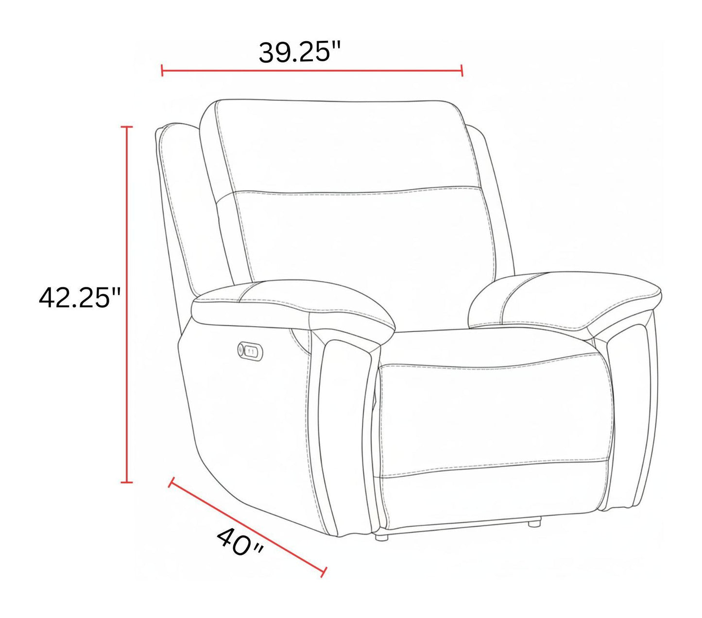 Jameson - Power Zero Gravity Recliner