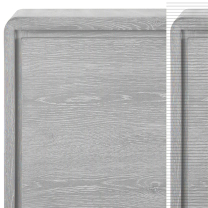 Evanston - 4 Door Natural Oak Cabinet - Woodtone