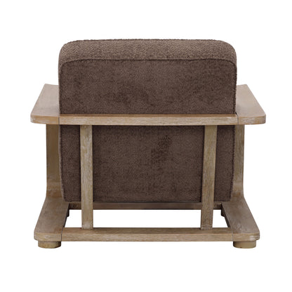 Accent Chair - Distressed Ash Brown