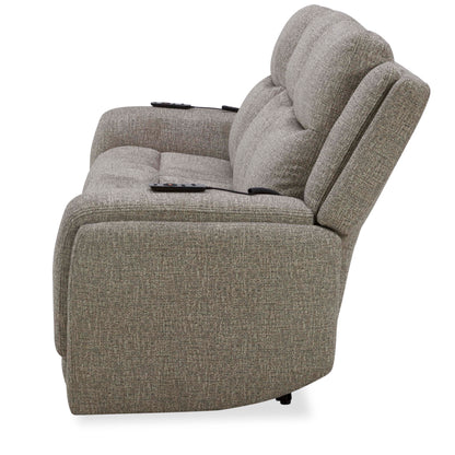 Penfield - Power Reclining Zero Gravity Sofa With Heat, Massage And Speaker - Frappe
