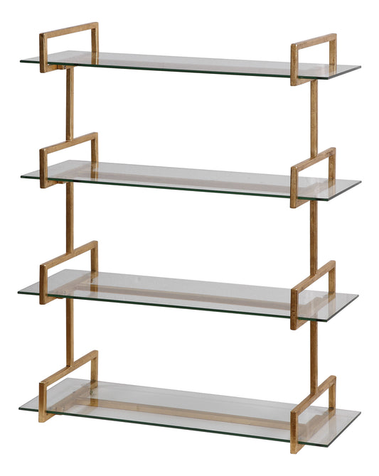 Auley - Wall Shelf - Gold