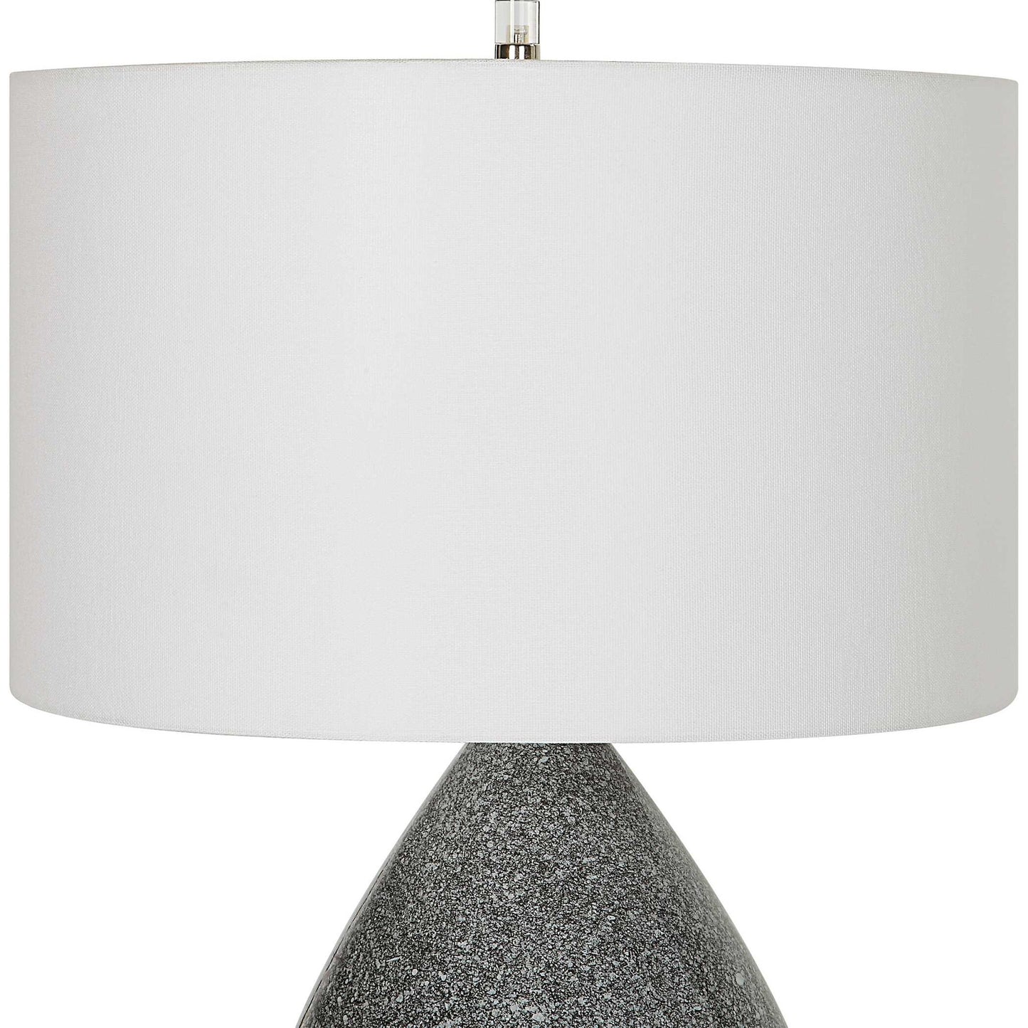 Nebula - Speckled Glaze Table Lamp - Gray