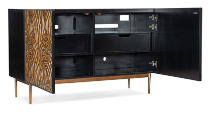 Melange - Fingerprints 2-Door Credenza