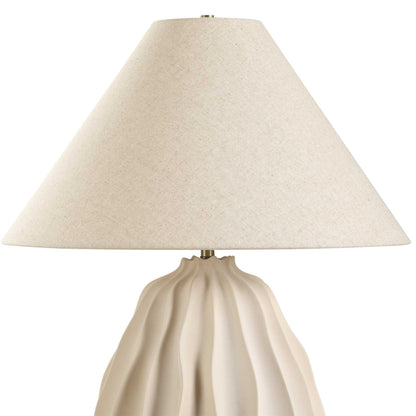 Javary - Table Lamp - Matte Beige