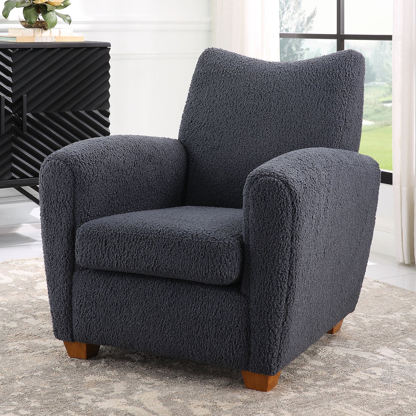 Teddy - Slate Accent Chair