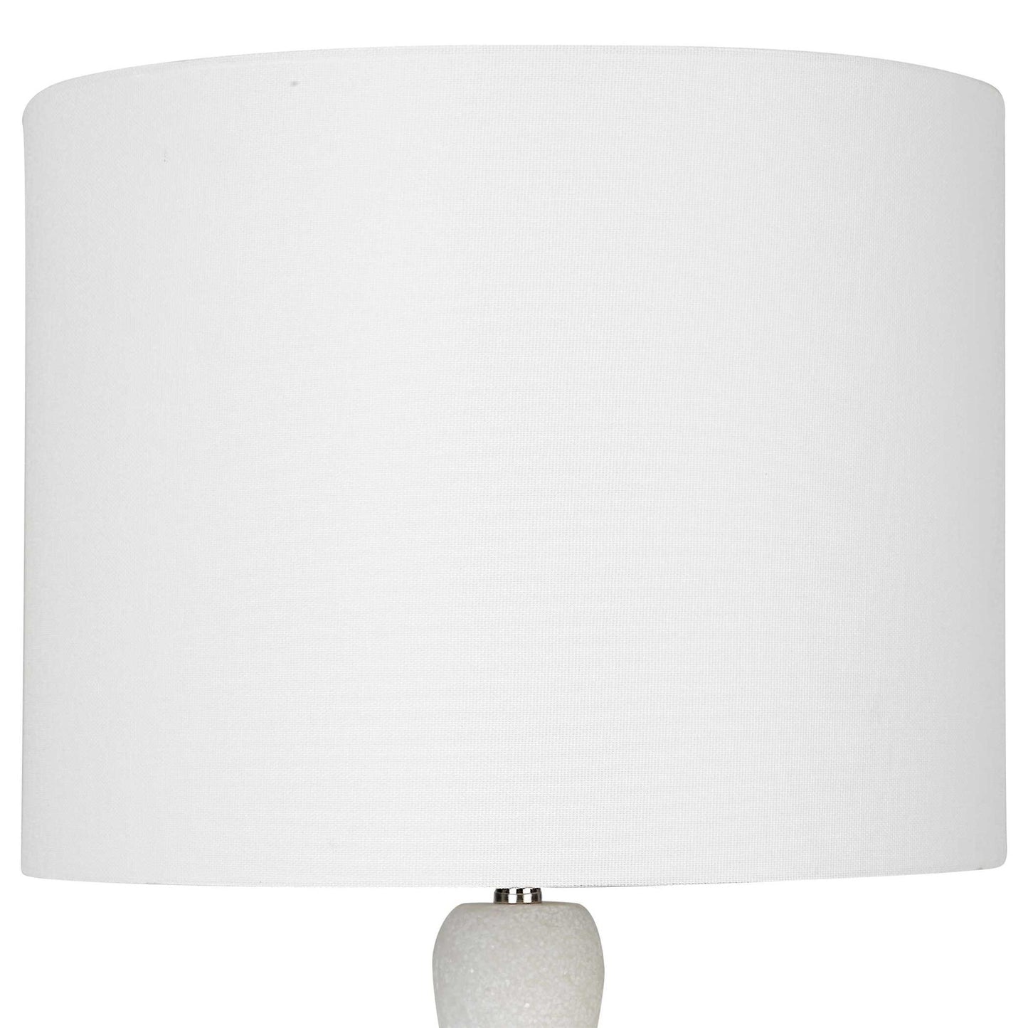 Inverse - Marble Table Lamp - White